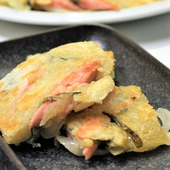 カリッともっちり 卵無しチヂミ レシピ 作り方 By 林檎じゃむ 楽天レシピ